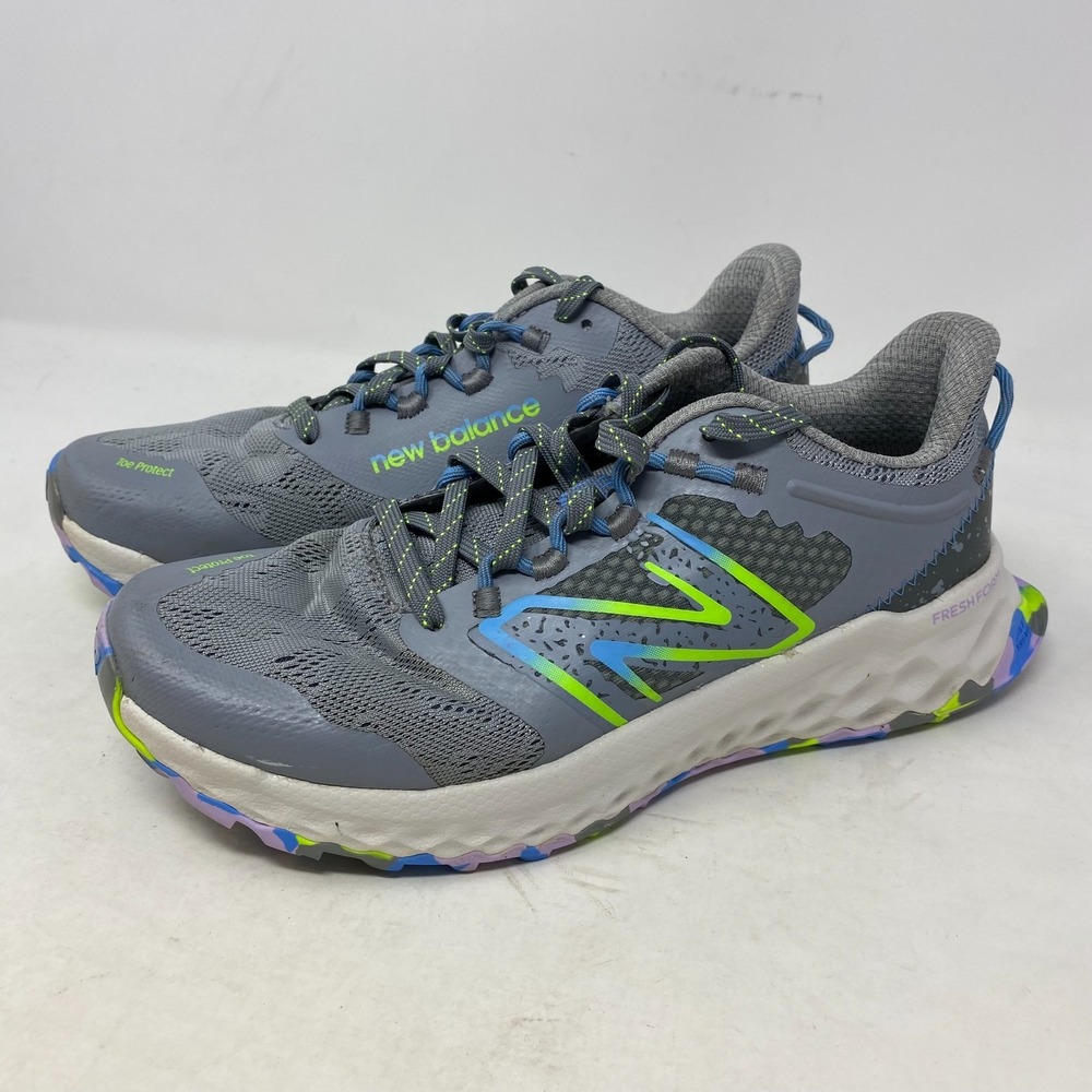 New Balance Fresh Foam Garoe Trail Running Shoes WTGAROG1 Gray Womens Sz 7.5